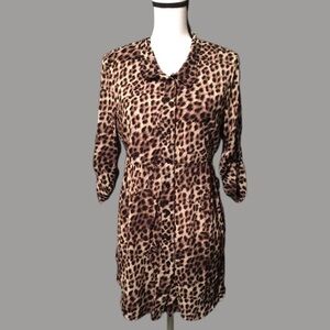 Style & Co cheetah print dress